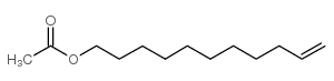 10-Undecen-1-ol,1-acetate structure