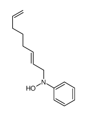 N-octa-2,7-dienyl-N-phenylhydroxylamine Structure