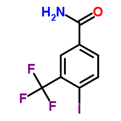 4-Iodo-3-(trifluoromethyl)benzamide Structure
