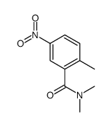 Benzamide, N,N,2-triMethyl-5-nitro-结构式