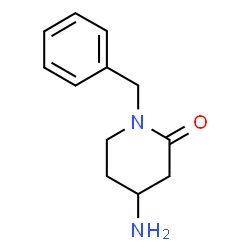 4-氨基-1-苄基哌啶-2-酮结构式
