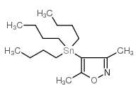 4-三丁基锡烷基-3,5-二甲基异恶唑结构式