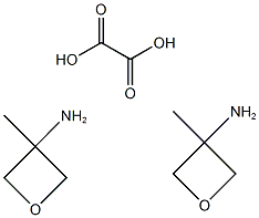 3-Methyl-3-oxetanamine hemioxalate Structure