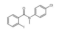 N-(4-chlorophenyl)-2-iodo-N-methylbenzamide Structure