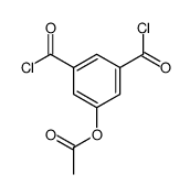 (3,5-dicarbonochloridoylphenyl) acetate Structure