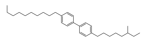 1-decyl-4-[4-(6-methyloctyl)phenyl]benzene结构式