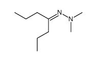 4-Heptanone dimethyl hydrazone结构式