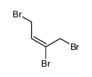 1,2,4-tribromobut-2-ene Structure