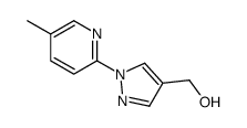 (1-(5-甲基吡啶-2-基)-1H-吡唑-4-基)甲醇结构式