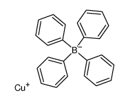 tetraphenyl-boric acid , copper (I)-salt structure