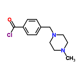 4-(4-Methylpiperazin-1-ylmethyl)benzoyl chloride structure