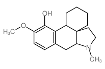 11-methoxy-7-methyl-2,3,4,5,6,7a,8,12b-octahydro-1H-phenanthro[9,8a-b]pyrrol-12-ol Structure