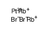 platinum(2+),rubidium(1+),tetrabromide Structure