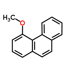 4-Methoxyphenanthrene结构式