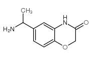 6-(1-aminoethyl)-2h-1,4-benzoxazin-3(4h)-one structure