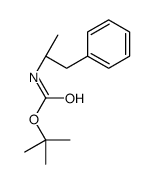 N-Boc (R)-Amphetamine Structure