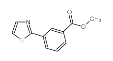 METHYL 3-THIAZOL-2-YL-BENZOATE Structure
