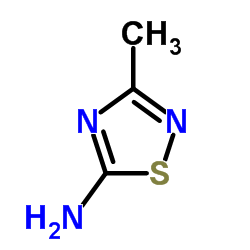 5-Amino-3-methyl-1,2,4-thiadiazole Structure