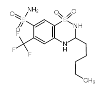 戊氟噻嗪结构式