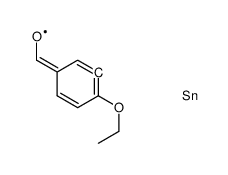 4-ethoxy-3-trimethylstannylbenzaldehyde Structure