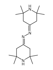 2,2,6,6,-tetramethyl-4-oxo-piperidine azine结构式