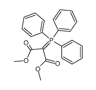 2-(Triphenylphosphoranylidene)malonic acid dimethyl ester Structure