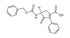 N2-benzyloxycarbonyl-N1-phenyl-L-isoglutamine Structure