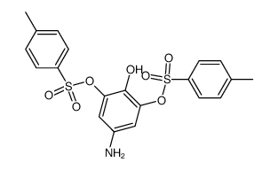4-Amino-2,6-bis-p-toluolsulfonyloxy-phenol Structure