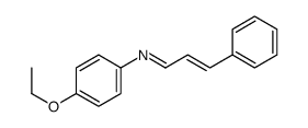 N-(4-ethoxyphenyl)-3-phenylprop-2-en-1-imine Structure