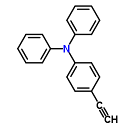 4-乙炔基三苯胺结构式