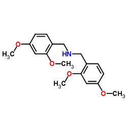 双(2,4-二甲氧基苄基)胺结构式