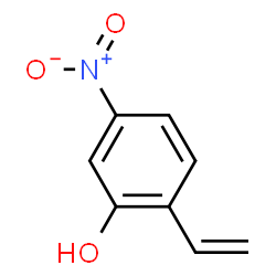 Phenol,2-ethenyl-5-nitro- structure