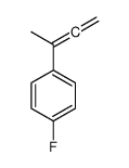 Benzene, 1-fluoro-4-(1-methyl-1,2-propadienyl)- (9CI)结构式