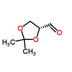 (S)-2,2-Dimethyl-1,3-dioxolane-4-carbaldehyde Structure