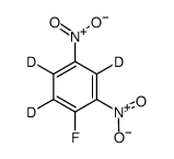 2,4-二硝基氟苯-D3结构式
