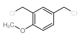 Benzene,2,4-bis(chloromethyl)-1-methoxy-结构式