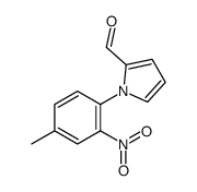 1-(4-methyl-2-nitrophenyl)pyrrole-2-carbaldehyde Structure