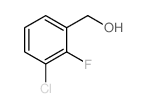 3-Chloro-2-fluorobenzyl alcohol structure