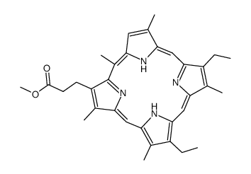 phylloporphyrin-methyl ester结构式