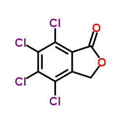 四氯苯酞结构式