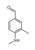 3-Iodo-4-(methylamino)benzaldehyde Structure