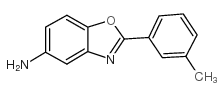 2-(间甲苯基)-1,3-苯并恶唑-5-胺结构式