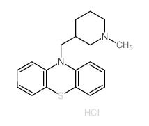 Mepazine hydrochloride structure