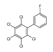 3'-FLUORO-2,3,4,5,6-PENTACHLOROBIPHENYL结构式