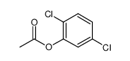 2,5-Dichlorophenol acetate Structure