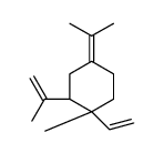 (1R,2R)-2-Isopropenyl-4-isopropylidene-1-methyl-1-vinylcyclohexan e Structure