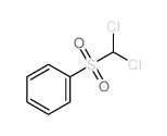 [(Dichloromethyl)sulfonyl]benzene Structure