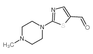 2-(4-Methylpiperazino)-1,3-thiazole-5-carbaldehyde Structure
