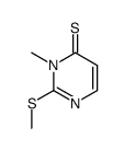 4(3H)-Pyrimidinethione,3-methyl-2-(methylthio)- picture