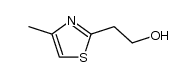 2-Thiazoleethanol,4-methyl- Structure
